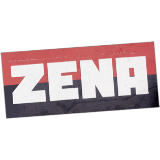 ZENA wanted street sticker