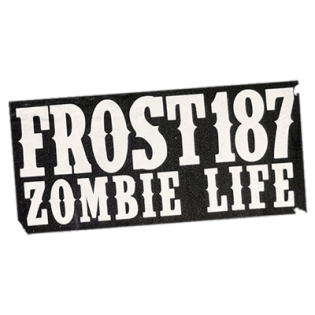 FROST187 wanted street sticker