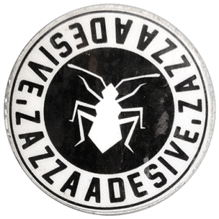 Zazza Adesive wanted street sticker
