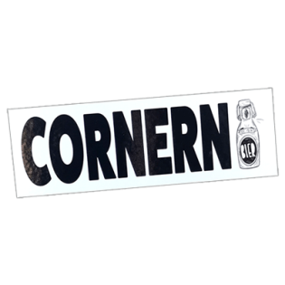 Cornern Bier wanted street sticker