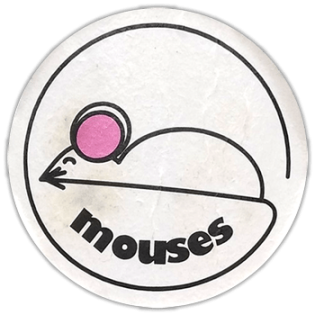 Mouses wanted street sticker