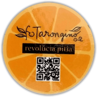 Tarongino wanted street sticker