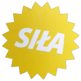 Sila wanted street sticker