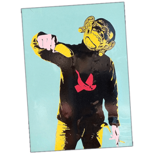 Unknown wanted street sticker