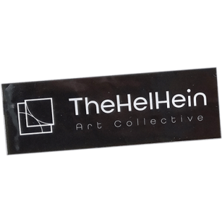 The Hel Hein wanted street sticker