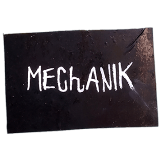MEChANIK wanted street sticker