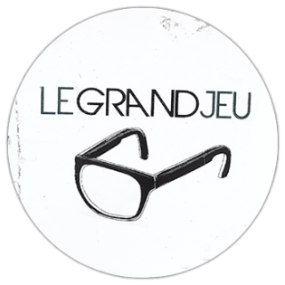 Le Grand Jeu wanted street sticker