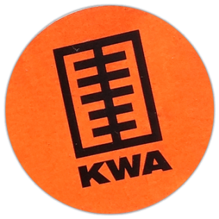 KWA wanted street sticker