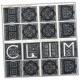 Clim Hood wanted street sticker