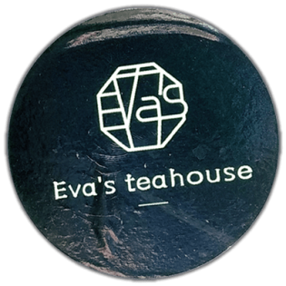 Eva's teahouse wanted street sticker