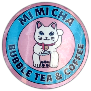 Mi Mi Cha wanted street sticker