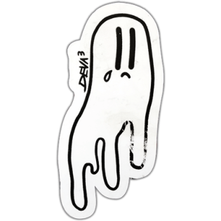 Deva3 wanted street sticker
