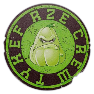 Tykef RZE Crew wanted street sticker