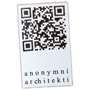 Anonimí Architekti wanted street sticker