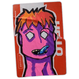 Unknown wanted street sticker