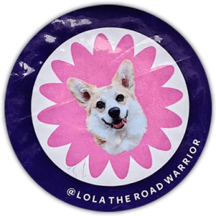 Lola wanted street sticker
