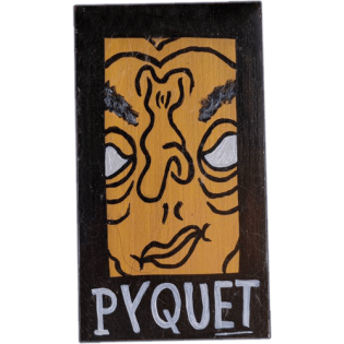 Pyquet wanted street sticker