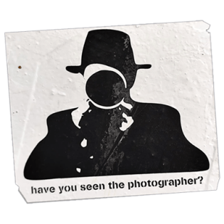 The Photographer wanted street sticker