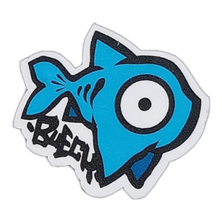 Bueck wanted street sticker
