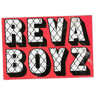 Reva Boyz wanted street sticker