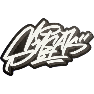 Sneak wanted street sticker