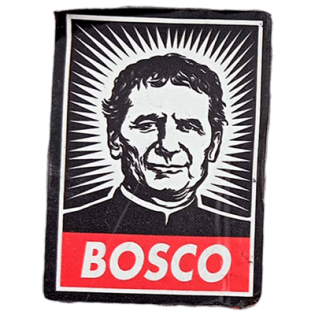 Bosco wanted street sticker
