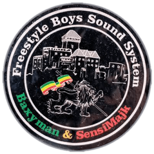 Freestyle Boys wanted street sticker