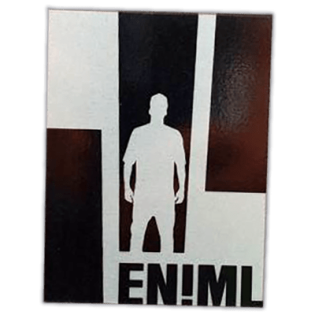 Eniml wanted street sticker