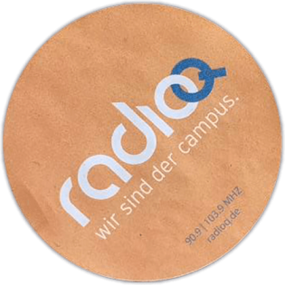 Radio Q wanted street sticker