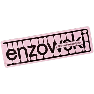 Enzowski Designer wanted sticker spotted on Sněžka in 2025
