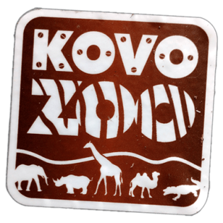 Kovo ZOO Wanted street sticker spotted in Prague in 2025