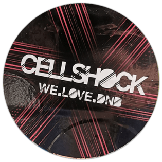 Cellshock wanted sticker spotted in Bangkok in 2025