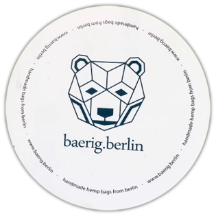 Baering Berlin wanted sticker spotted in Prague in 2025