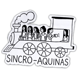 Sincro Aquinas wanted sticker spotted in Prague in 2025