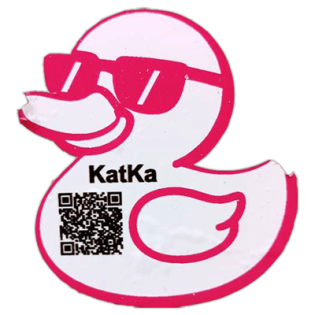 KatKa wanted sticker spotted in Prague in 2025