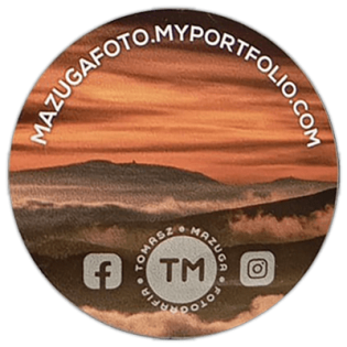 Mazuga Foto wanted sticker spotted on Snezka in 2025