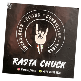 Rasta Chuck wanted street sticker spotted in Bangkok in 2025