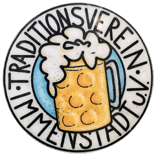 Traditionsverein wanted street sticker spotted in Bangkok in 2025.