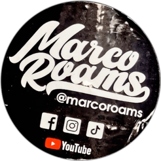 Marco Roams wanted sticker spotted in Bangkok in 2025