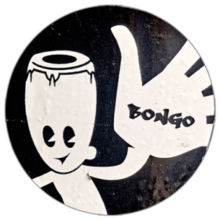 Bongo wanted sticker spotted in Bangkok in 2025