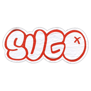 Sugo sticker spotted in Prague in 2025