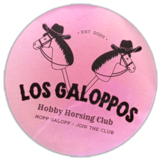 Los Galoppos wanted street sticker spotted in Prague in 2025