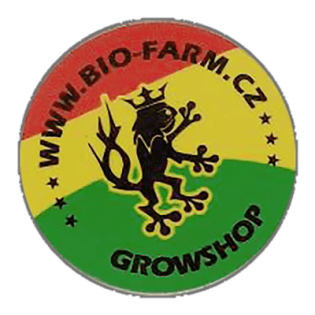 Bio Farm wanted sticker spotted in Prešov in 2025.