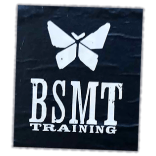 BSMT training wanted sticker spotted in Valletta in 2024