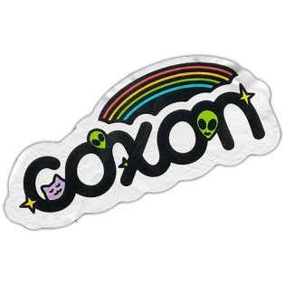 Coxon wanted sticker spotted in Budapest in 2023