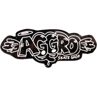Aggro wanted sticker spotted in Prešov in 2025