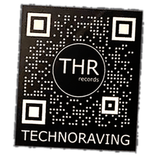 Technoraving sticker was spotted in Ljubljana in 2025