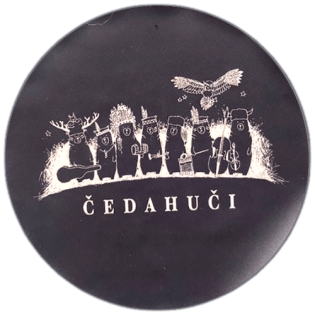 Čedahuči wanted sticker spotted in Ljubljana in 2025