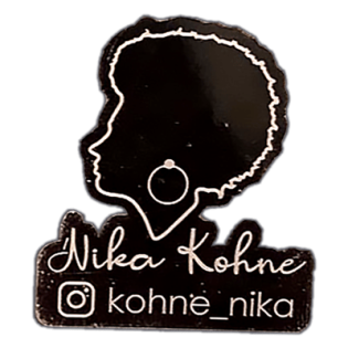 Nika Kohne wanted sticker spotted in Ljubljana in 2025