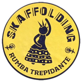 Skaffolding wanted sticker spotted in Edinburgh in 2025